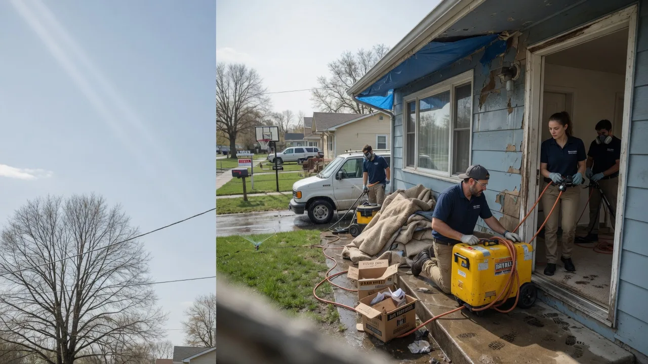 Basement Flood Cleanup in Wright, MN near me